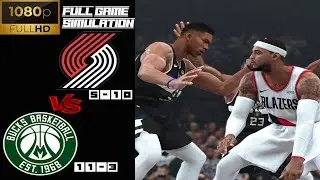 Portland Trail Blazers vs Milwaukee Bucks - Full Game Highlights! Nov 21, 2019 NBA Season | NBA 2K20