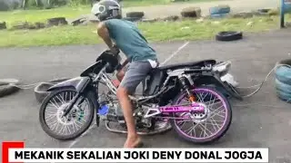 NGEJET !! Kph style 200cc Jogjakarta Garapan Joki Sekaligus Mekanik Deny Donal