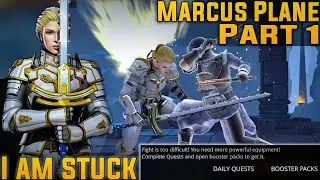 Shadow fight 3 - Marcus Plane Part 1 | Game doesn't let me fight on Impossible !