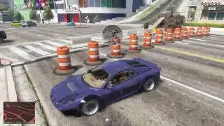 GTA 5 - Franklin's Hit on the Madrazo Cartel + Ten Star Escape