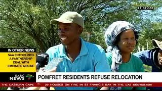 Pomfret villagers refuse relocation
