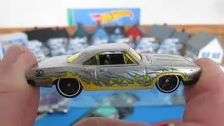 '68 Plymouth Barracuda Formula S - Hot Wheels ZAMAC 3/8 Toy Diecast MOPAR Muscle Car Unboxing Review