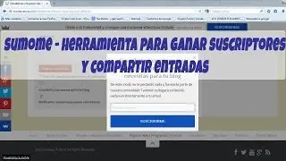 Sumome - Herramienta para conseguir m&aacute;s suscriptores (WordPress Plugin)