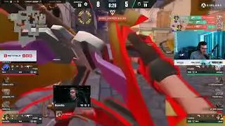Tarik reacts to VCT Caster LAUGHING at TH M1xwell | Evil Geniuses EG Vs Team Heretics TH -Valorant