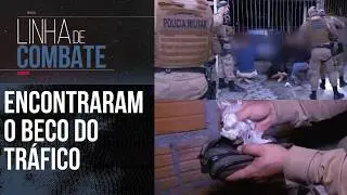 ENQUADROS DA POL&Iacute;CIA MILITAR: AGENTES ENCONTRARAM O BECO DO TR&Aacute;FICO DE DROGAS | LINHA DE COMBATE