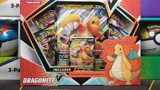 Pok&eacute;mon Dragonite V Collection Box Opening