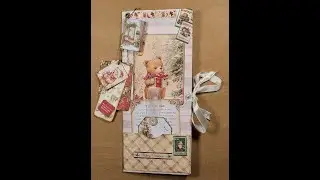 Create with me -  Easy Darling Folio with 3 Junk mail envelopes!  A must try! 🎄🧑🏼&zwj;🎄🐦💥🎄 Have some Fun