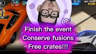 CSR2 MUST KNOW: Finish the EVENT WISELY | Conserve fusions | FREE CRATES