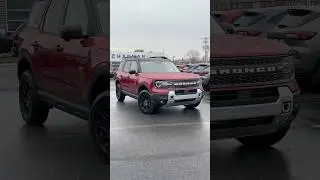 Ruby Red 2025 Bronco Sport Badlands