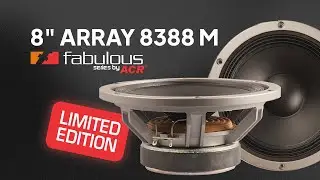 NEW RELEASE 8IN ARRAY 8388 M FAB LIMITED EDITION BY SINAR BAJA ELECTRIC