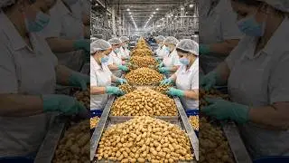 The secrets: inside a peanut butter factory - the entire process.