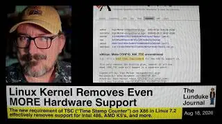 Linux Kernel Removes even MORE Hardware Support