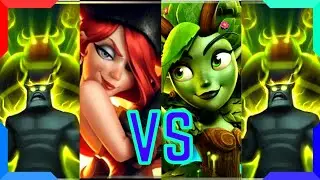 Castle Crush Biggest Pirate VS Biggest Dryad | Castle Crush Gameplay | Castle Crush