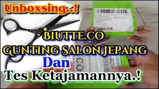 Review Gunting Rambut import [New] Biutte.co - CL-60 @Mr.MadunBarber