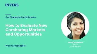 INVERS Webinar: How do you decide which new markets to enter in car sharing?