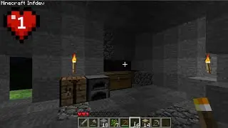 Minecraft but every episode it updates: infdev 20100327