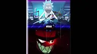 Rick Sanchez vs Black Hat #alightmotion #edit #rickandmorty #villainous #hazbinhotel #rick #blackhat