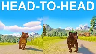 Fossa vs Giant Fossa A Head to Head Speed Race in Planet Zoo