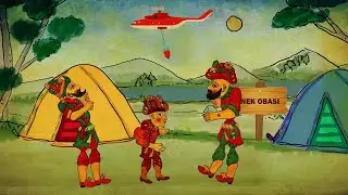 Karagöz ile Hacivat - Kaz Dağları | Çizgi Film