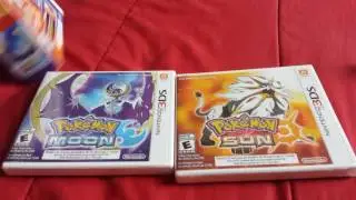 Pok&eacute;mon Sun & Moon dual pack unbox