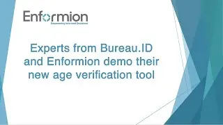 Age Verification Discussion - Solution Platform Demo