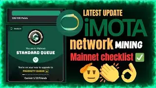 imota network update Mainnet checklist