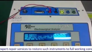 Expert Fluke 454A ESU Electro Surgical Analyzer Repair & Calibration Dynamics Circuit (S) Pte. Ltd.