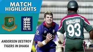 James Anderson Destroy Tigers in Dhaka | Flintoff Fixes It For England Goes Beast Mode!
