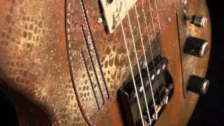 Trussart Steelcaster Hollowbody Rust on Cream Snakes - 107030504