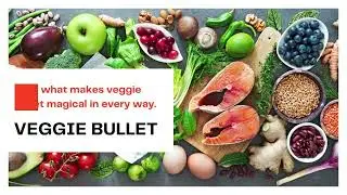 The Best Machine to Cut Vegetables. The veggie Bullet!