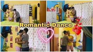 Romantic dance together 😍😂@Rikpiyavlogs 