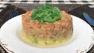 Лучший Тартар из Свежего Лосося, который я когда-либо ела!