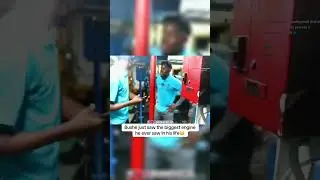 Буше увидел самые большие двигатели, которые когда-либо видел 🚢 #исследуй #смешно