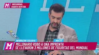Mart&iacute;n Ciccioli sorprendi&oacute; a Mariana al mostrar su colecci&oacute;n de &aacute;lbumes de figuritas