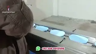 Spanch Packing Machine II Scrub Pad Wrapping Machine II Foam Packing Machine by Lahore Engineering
