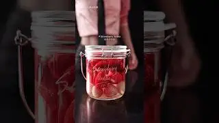 Strawberry Vodka #bartending #bartendingathome #food #bartender