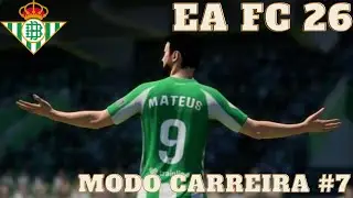 EA FC 26 PS4 MODO CARREIRA JOGADOR COM O REAL BETIS #7 PARTIDA MUITO COMPLICADA