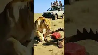 Will It Press the Trap? Will the tiger fall for the meaty temptation?🐯🥩Kya baagh phas jaayega? #trap