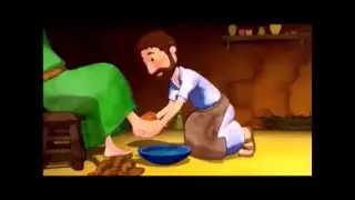 La lavanda dei piedi.