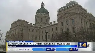 Governor files lawsuit over emergency powers bill