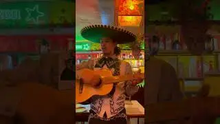 Watch a mariachi band play in a Brazilian Restaurant #shorts