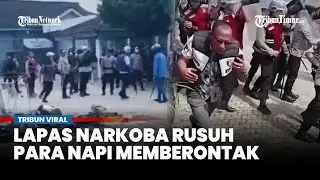 DETIK-DETIK Kacau Balau di Balik Tembok Lapas Narkoba Kelas IIA Muara Beliti, Napi Memberontak