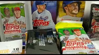 Baseball Card Rookie Chase 24 Packs of Topps Baseball Cards from 2017-2020 Chasing Top Rookies RC
