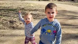 There's Nothing Cuter Than a Toddler Walking!! Aubrey Takes Her Adorable Personality for a Stroll