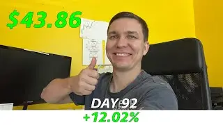 My daily recap (Day 92) +$43.86| Small Account Challenge (Cash Account)