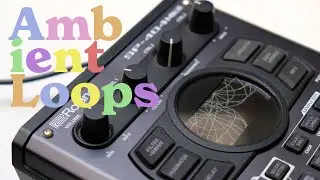 Ambient tape loop experiment on the Roland SP-404 MKII