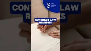 Contract Law REMEDIES: Understanding Your Legal Rights #law