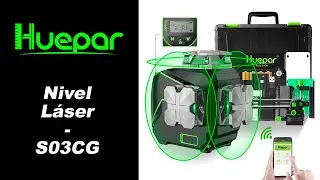 Nivel L&aacute;ser - S03CG | Huepar | Vultec