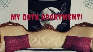 My Basement Apartment | Gothy Apartment Tour! 🦇