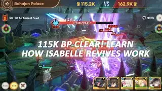Chapter 20 is Chaos. (full 3* clear) ft. Isabelle revives | Demian Saga